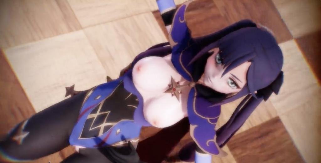 【原神3DMMD】莫娜巨乳肥臀湿身诱惑 高燃混剪绝顶高潮不断